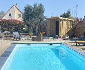 piscine en kit coque polyester